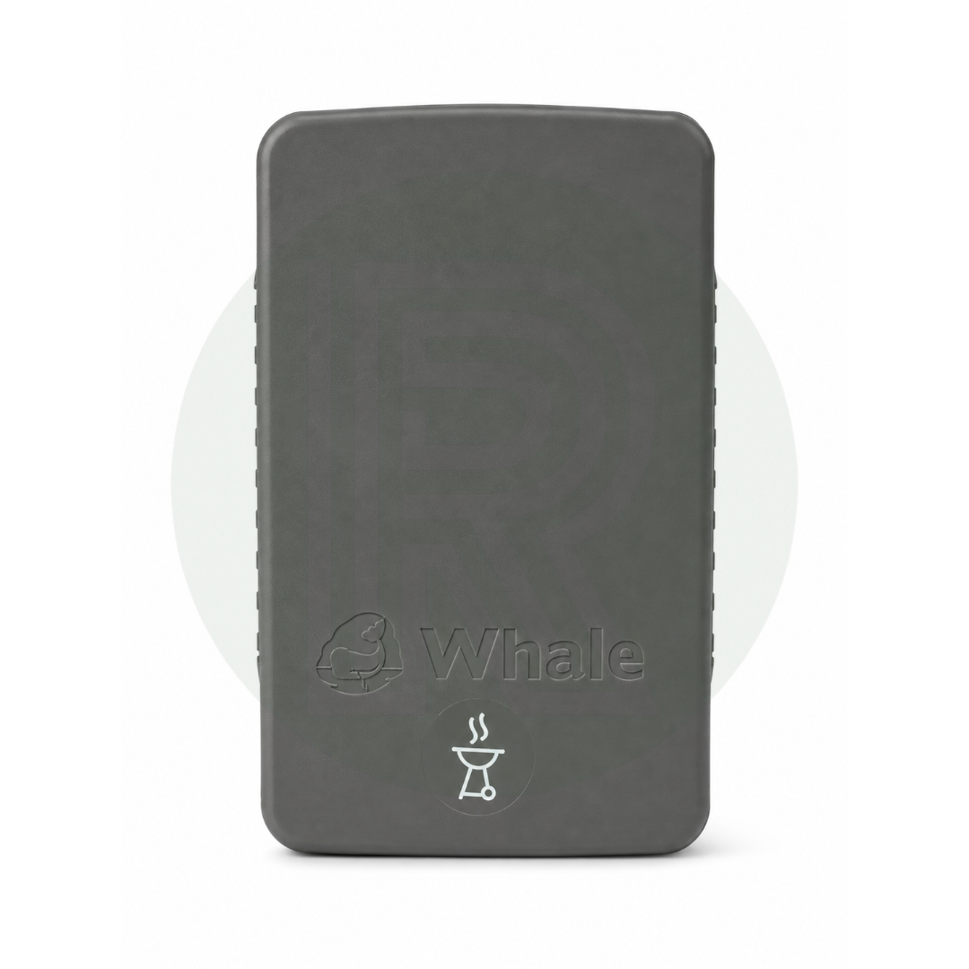 Whale Easi-Slide Lid - BBQ/Gas Icon - Grey