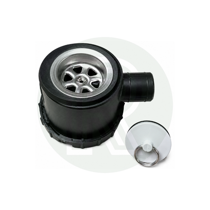 Reich Sink Waste Trap Syphon Easy Access - 39mm-25mm - Angled