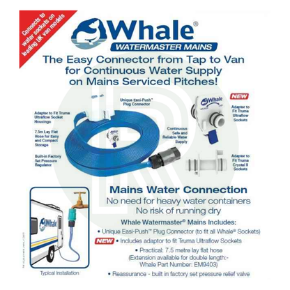 Whale Watermaster Aquasource Mains Water