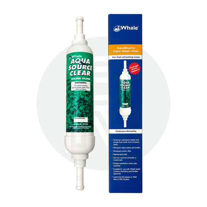 Whale Aquasource Clear Water FIlter 12mm Pushfit Connection