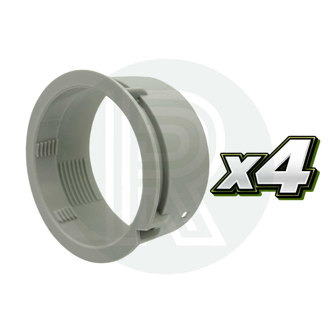 Truma back nut for securing ducting vent to warm air pipe