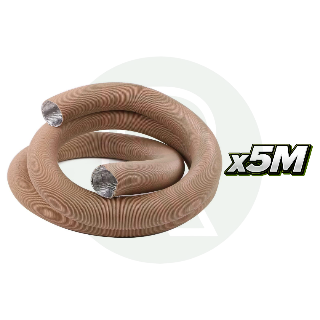 65mm Truma warm air ducting pipe foil lined for campervan heating system