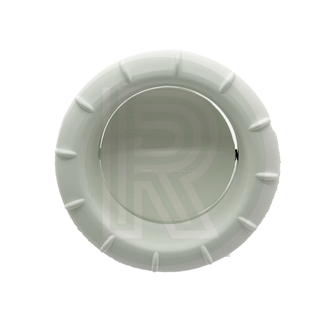 Truma white air vent outlet showing butterfly flap control