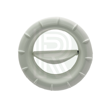 Truma white air vent outlet showing butterfly flap control