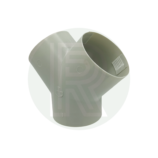 Truma Y piece connector showing three ducting connection ends