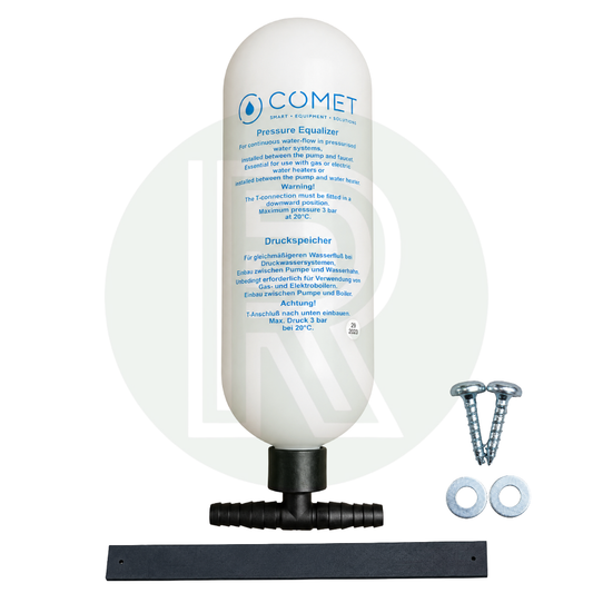 Comet Pressure Equalizer Expansion Tank Accumulator for caravan motorhome campervan and boat water systems