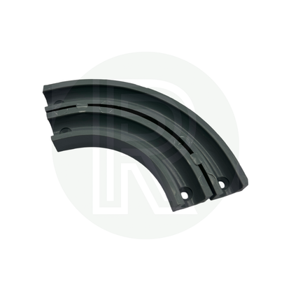 Double flow bend for 12mm John Guest Speedfit pipe grey for routing hot and cold water lines in motorhome caravan and campervan plumbing systems