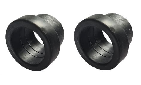 Pair of 23.5mm Waste Pipe Rubber Sealing Sleeves