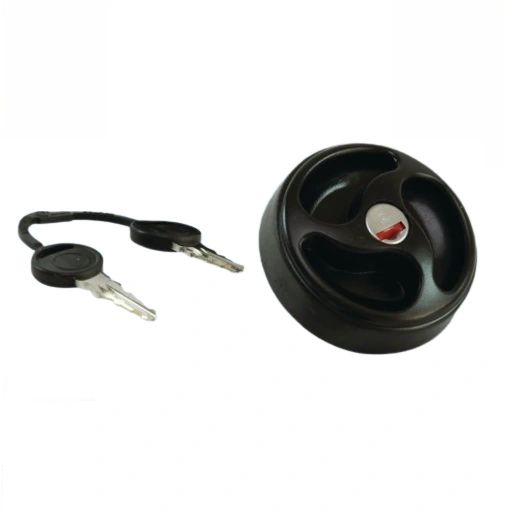 Replacement Water Filler Cap With Keys - Black