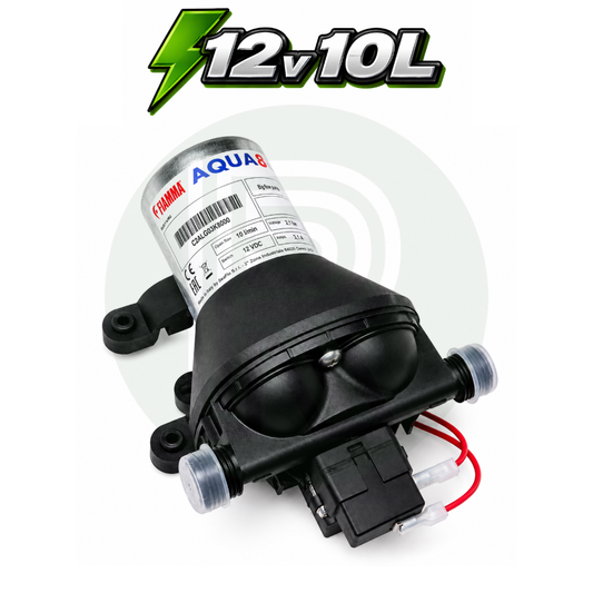 Fiamma Aqua 8F 12V 10 litre water pump with integrated pressure switch for caravan and motorhome