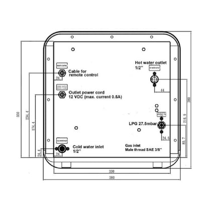 iMass Instantaneous LPG/Gas Water Heater