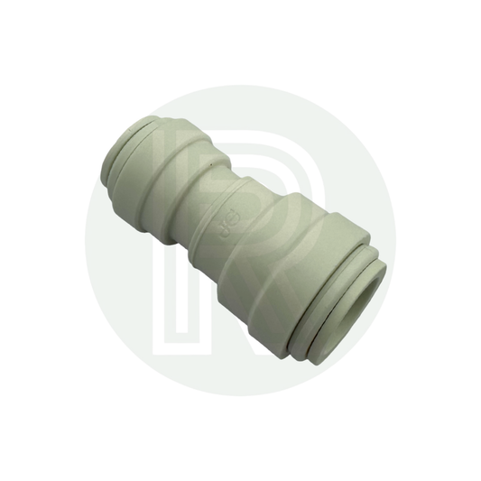 John Guest 15mm to 12mm push fit adaptor for Bullfinch outdoor shower point white