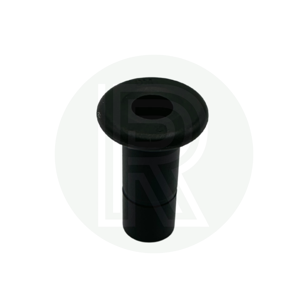 Front view of John Guest Speedfit 12mm blanking plug black
