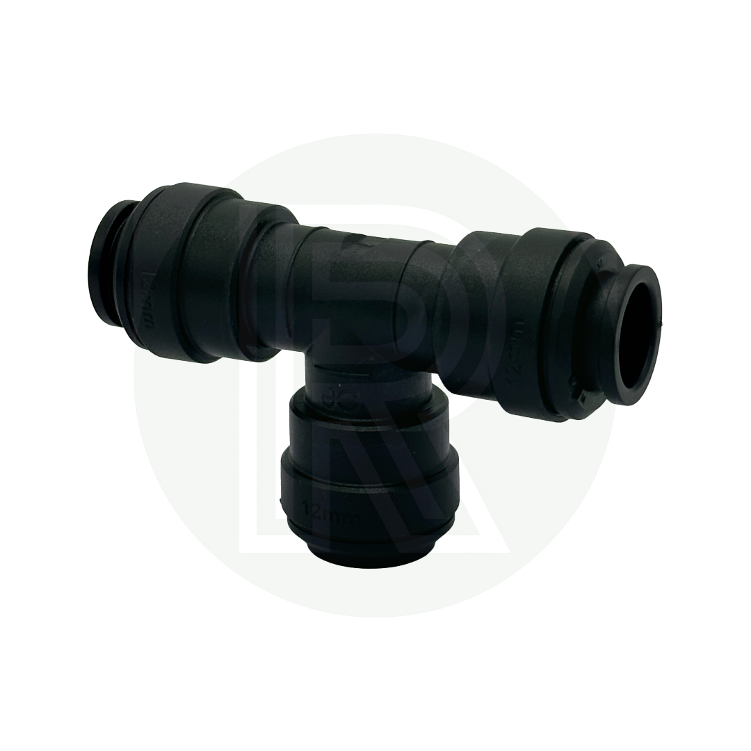 John Guest Speedfit 12mm equal tee connector for caravan motorhome campervan and boat water systems