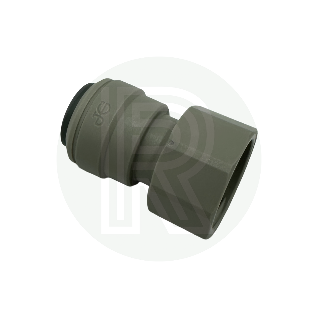 John Guest Speedfit 12mm female to 3/8 inch BSPP female adaptor for caravan motorhome campervan and boat water systems