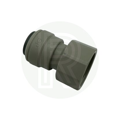 John Guest Speedfit 12mm female to 3/8 inch BSPP female adaptor for caravan motorhome campervan and boat water systems