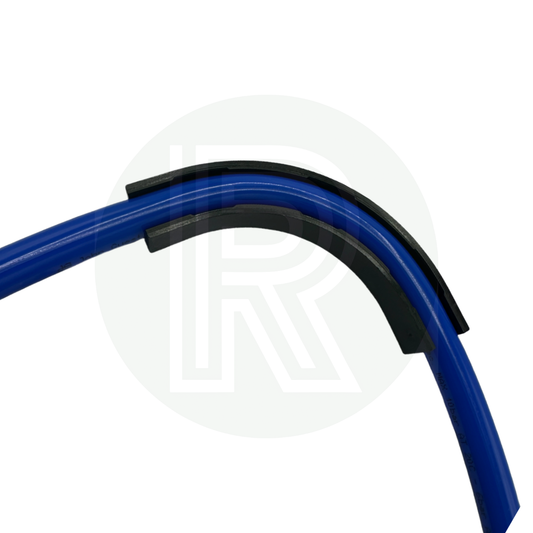 John Guest Speedfit 12mm flow bend fitted to blue 12mm water pipe