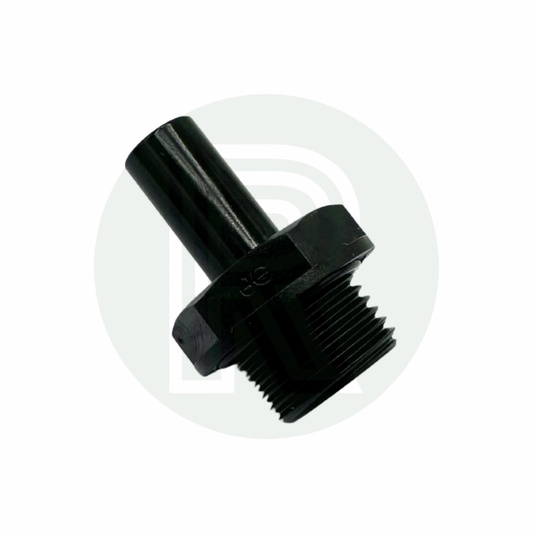 John Guest Speedfit 12mm male to 1/2 inch BSPP male adaptor for caravan motorhome campervan and boat water systems