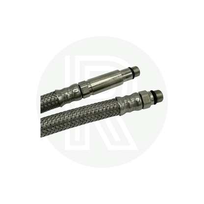 M10 threaded ends on 300mm John Guest 12mm push fit flexible tap hose tails