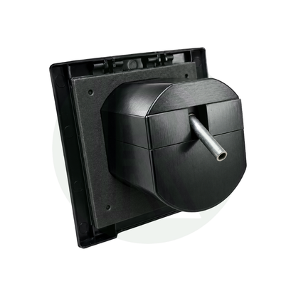 Closed magnetic flap on PLS Element External Gas BBQ Point in black