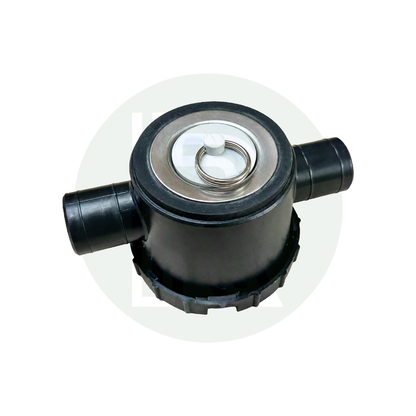 Reich sink waste syphon trap easy access 33mm to 25mm with 2 inline connections for caravans motorhomes and campervans