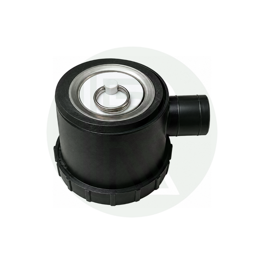 Reich easy access sink waste trap syphon with 39mm inlet and angled 25mm outlet for caravan motorhome campervan and boat