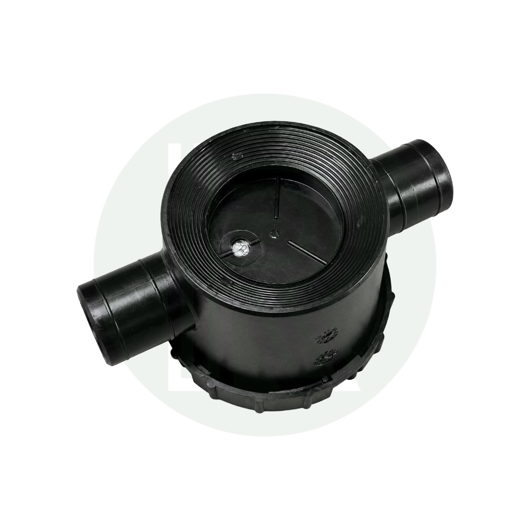 Reich waste water smell odour trap easy access 25mm with 2 inline hose connections for caravan and motorhome waste systems