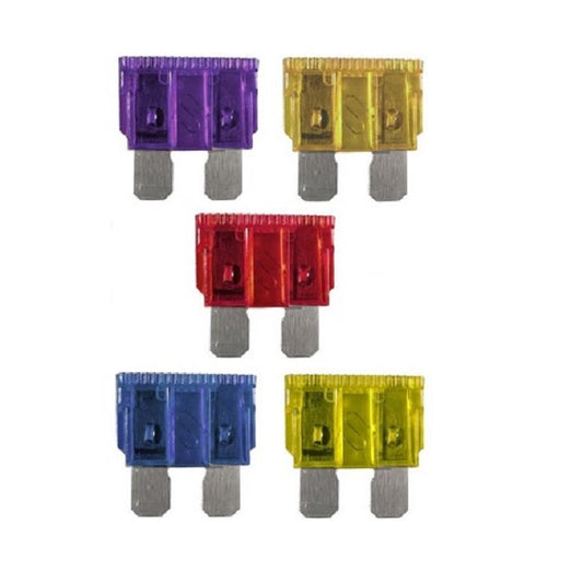 Mixed pack of 12v blade fuses