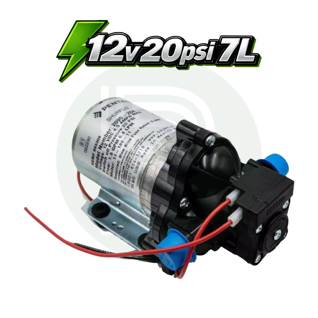 Shurflo Trail King 12V 20 PSI 7 litre per minute campervan water pump