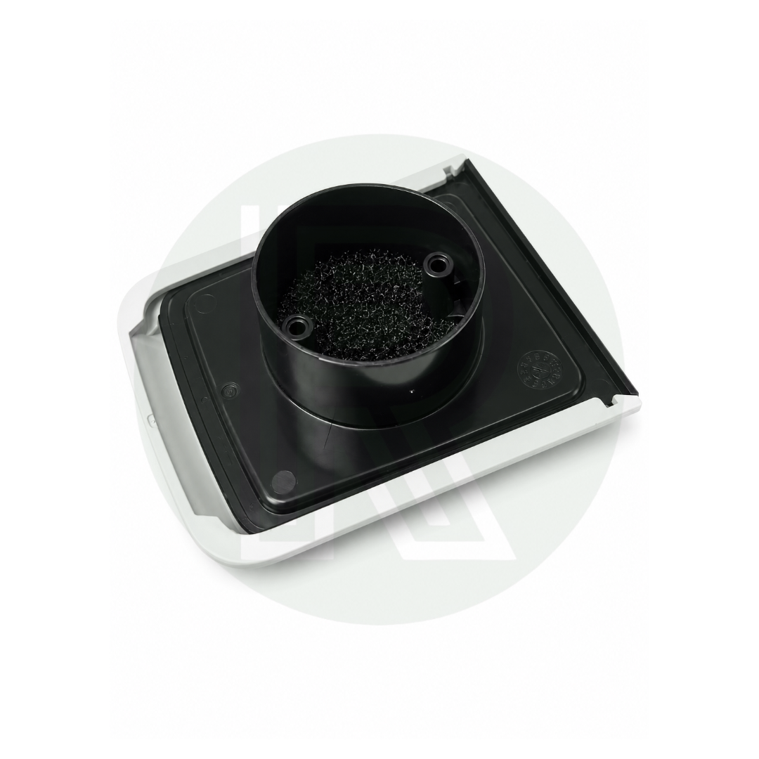 Thetford S220-S and S220-SC separation toilet ventilation extractor outlet and filter housing