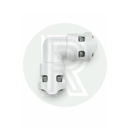 Whale 12mm Pushfit Equal Elbow Connector for caravan and motorhome water systems