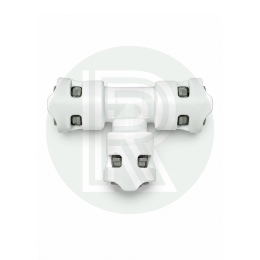 Whale 12mm Pushfit Equal Tee Connector for caravan and motorhome water systems