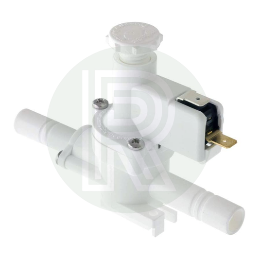 Whale In-line Pressure Switch with 12mm Push Fit Male connections