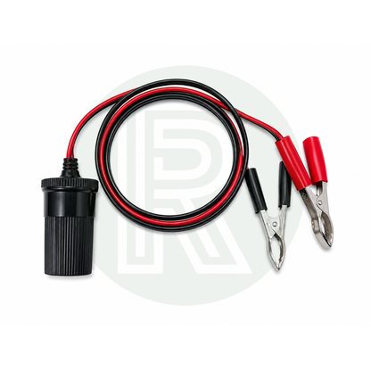 12V battery crocodile clip adapter lead for the Whale submersible water pump kit