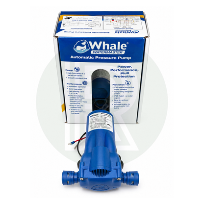 Whale Watermaster 12V automatic pressure water pump 8L/min 30 PSI with retail box