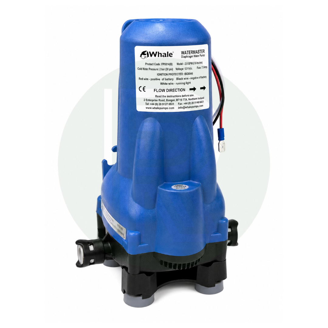 Whale Watermaster 8.0L/min 30 PSI 12V Water Pump
