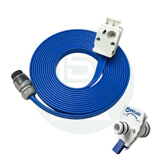 Whale Watermaster Aquasource mains water connection for caravan motorhome campervan with hose and connector