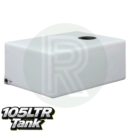 Wydale 105 litre opaque flat water tank for campervan and motorhome fresh water systems
