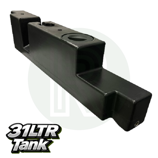 Wydale 31 litre underslung water tank for VW Transporter T7 and Ford Transit Custom V710 campervans