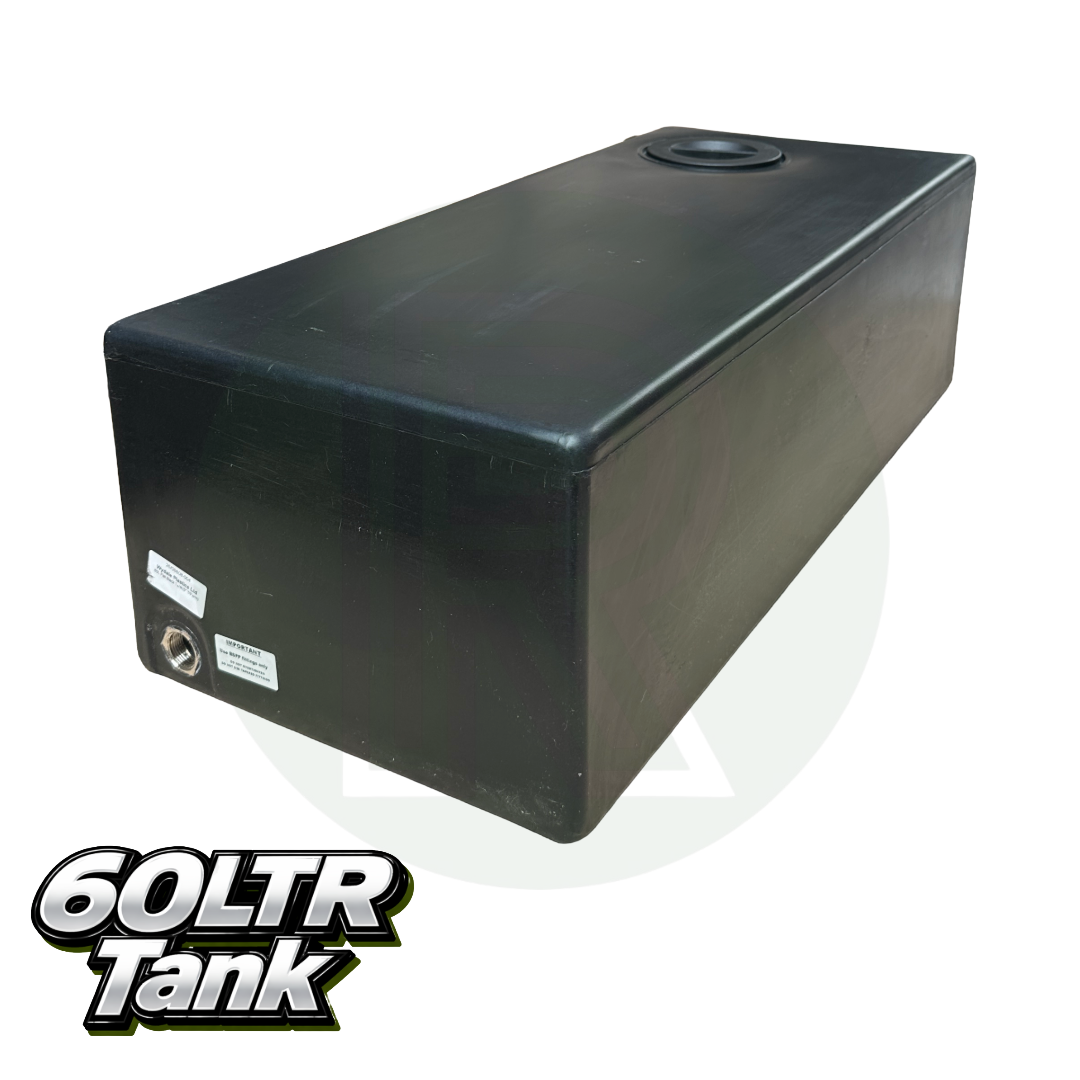 Wydale 60 litre black universal water tank for campervan and motorhome fresh water systems
