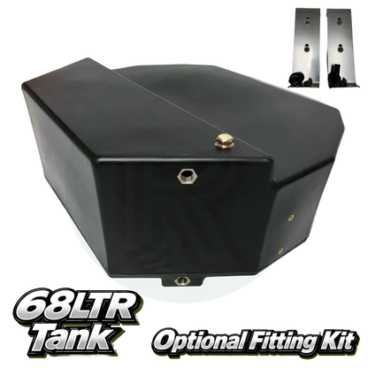 Wydale 68 litre VW Transporter T5 T6 T6.1 4Motion spare wheel water tank with optional fitting kit