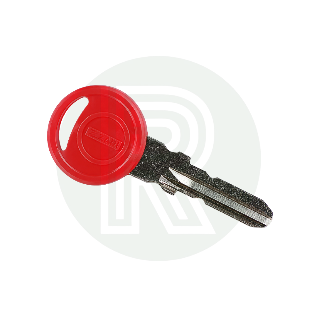 Zadi Vecam key lock barrel removal tool for new 9000 Series caravan, motorhome and campervan lock barrels with red handle